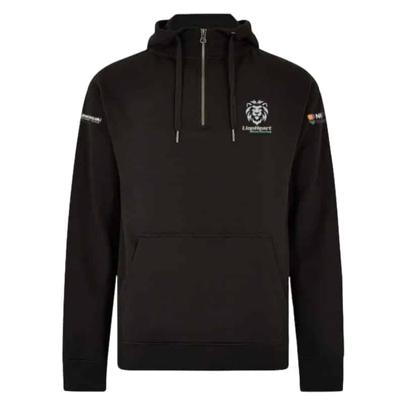 LIONHEART OFFICIAL 1/4 ZIP HOODY