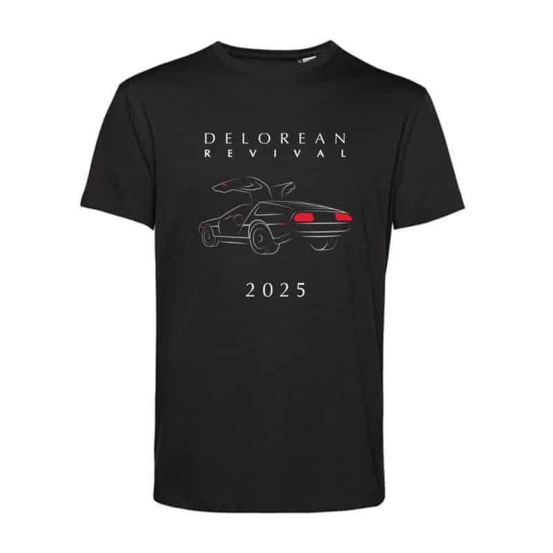 DeLorean REVIVAL 2025 MERCH TEE