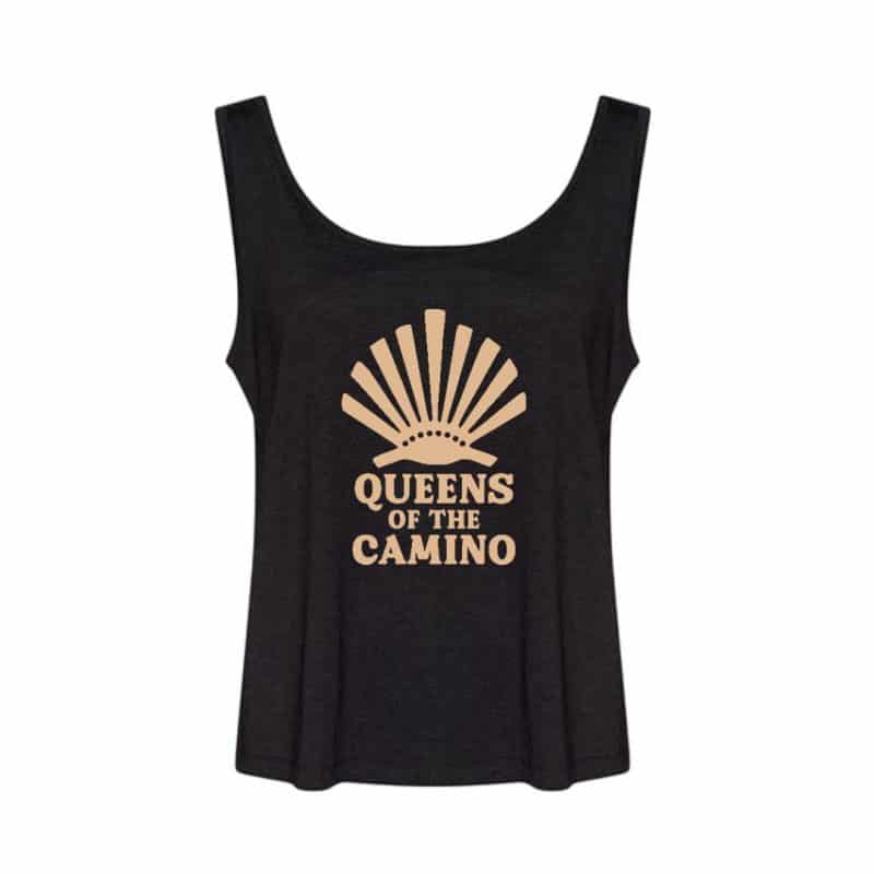 QUEENS OF THE CAMINO Tank Top BLACK (Ladies Fit)